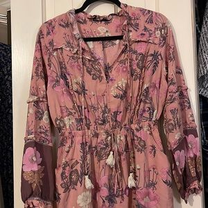 Bohemian floral dress